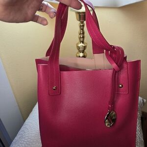 Furla Sally Hot Pink Tote Bag New Without Tags